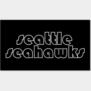 Seattle Seahawks // Retro Authentic Posters and Art